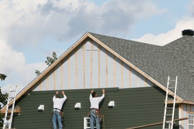 Fiber Cement Siding on a Residential Home